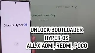 Terbaru 2024 Step by Step Tutorial Unlock Bootloader (UBL) HyperOS All Xiaomi, Redmi, POCO