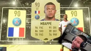FIFA 21 Mbappe WALKOUT Pulled in a PACK?! 1+ Million Coin Pull