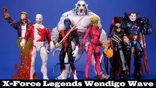 Marvel Legends X-Force Wendigo Wave Nightcrawler Mr Sinister Wolverine Cannonball Boom Boom Guardian