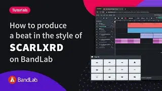 How to make a Scarlxrd style beat using BandLab's free online-based Mix Editor