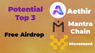 Potential Top 3  Free Airdrop |Don't Miss  Free Airdrop|@EarningBangladesh #airdrop