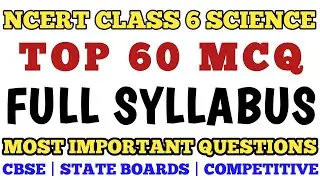 Best MCQ Class 6 Science Full Syllabus || Class 6 Science MCQ @MCQ NCERT 