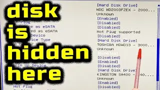 Computer does not see HDD or SSD. How To Find Disk on PC