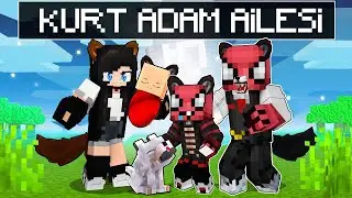 KURT ADAM AİLESİ! (YENİ KURT SINIFI🌟) KURT ADAM OKULU 😱- Minecraft