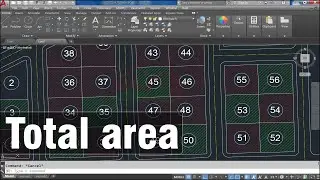 How to calculate the summation of hatch areas in AutoCad without any lisps