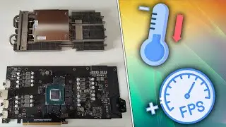 GET MORE FPS and LOWER TEMPERATURE in your GPU - RTX 3070 ASUS DUAL OC THERMAL PADS REPLACEMENT
