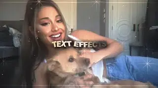 my favorte text effects in svp - tutorial