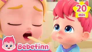 I've Got a Boo Boo 😢 ㅣBebefinn Song CompilationㅣNursery Rhymes for Kids