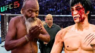 Bruce Lee vs. Big Old Sadhu (EA sports UFC 5)