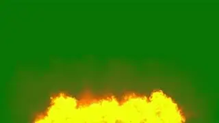 GreenScreen Fire Animation Effect Chromakey Overlay Футаж Огонь Эффект хромакей