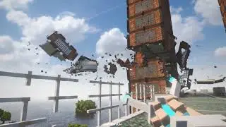 Teardown building dynamics destruction 4#