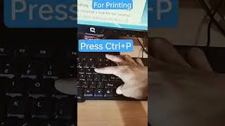 Print Shortcut Key Computer 