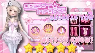 SECRETS ALL DRESS TO IMPRESS PLAYERS SHOULD KNOW! ALL 2024 CODES, HOW TO LAYER, SECERT TOGGLES??