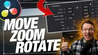 Master the TRANSFORM tools in Davinci Resolve 18 FMF#1