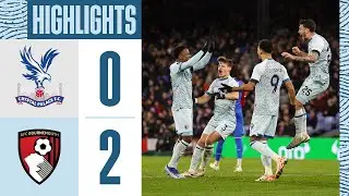 Sinisterra and Senesi combine in HUGE away win 😍 | Crystal Palace 0-2 AFC Bournemouth