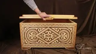 Резные казахские сундуки от 