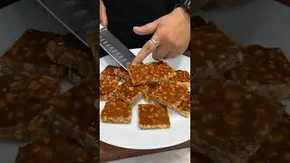 Peanut Chikki ASMR Cooking 