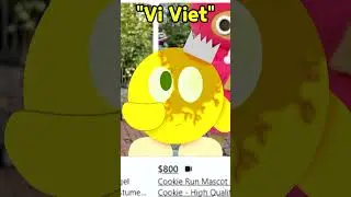 You Can Actually BUY The Cookie Run MASCOT COSTUMES?! #Short #CookieRun #Captions #MobileGame