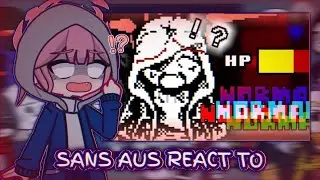 Sans aus react to Dusttale? Rikuhachima Aru Fight