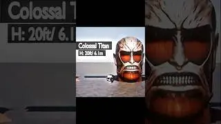 Titan head size edit ☠️ part 2 attack on titan 