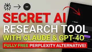 This 100% FREE Perplexity Clone has GPT-4O & Claude-3.5-Sonnet! (No Installation Needed)