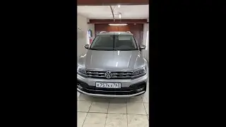 Оклейка в защитную пленку VW Tiguan часть 1 