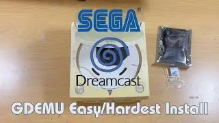 Sega Dreamcast GDEmu install - The Easist/Hardest Mod Plus HDMI Cable Test