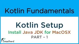 Kotlin Setup for MacOSX: Install Java JDK #1.3