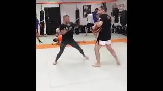 TJ Dillashaw Hitting Mits With Duane Ludwig