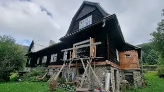 Moderní byt ve staré roubence