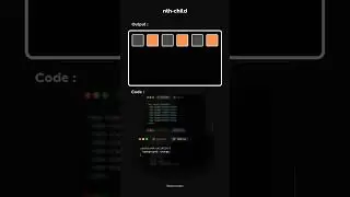 how to use nth child in css  #css #shortvideo #becomedev