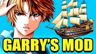 Gmod MULTIPLAYER PIRATESHIP Battle Mod! (Garry's Mod)