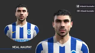 🔴 Neal Maupay Face By Orlando Facemaker | PES 2013