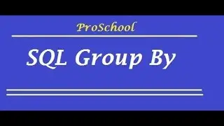 19. SQL GROUP BY with HAVING