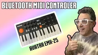 Bluetooth MIDI Key Drum Pad MIDI Controller - Avatar EMK 25