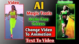 Text to Video And Video to Animations using AI Tools for Free 2023 | Free AI Videos Generator