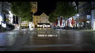 CANON EOS R5  Low light ISO test (8k)