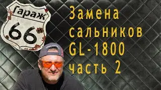 Замена сальников вилки голдвинг 1800