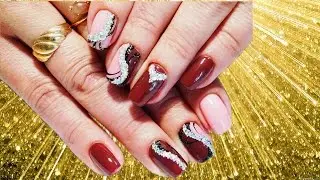 💕 Abstraction 💕 Beautiful and simple summer nail design 2017