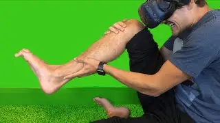 I got an irl foot cramp while playing VR - Half Life Alyx