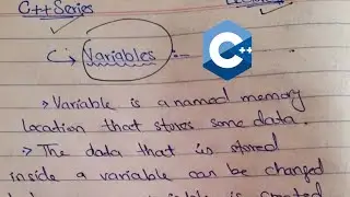 Variable in C++ | What is variable ? | C++ Programming