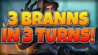 Stealing 3 Branns in 3 turns! | Hearthstone Battlegrounds