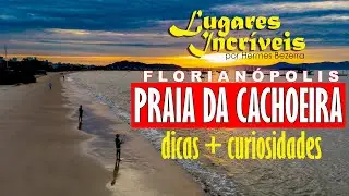 4k - Praia da Cachoeira do Bom Jesus - Paraíso no Norte da Ilha