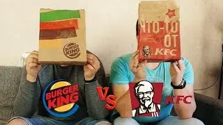 Бургер кинг, где наш чизбургер??? | Фаст обед BK vs KFC