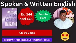 Oxford Junior English Translation Ch  19  Voice Exercise 144  and 145
