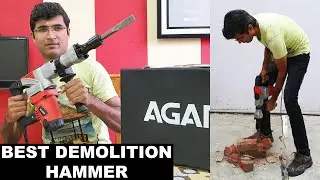 How to Use Demolition Hammer | Agaro Demolition Hammer | Best Demolition Hammer In India | Breaker