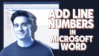 How to Add Line Numbers in Microsoft Word | Step-by-Step Guide