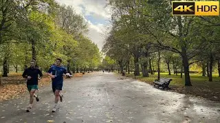 Calm Morning Stroll in Regent's Park 🍂 | Central London Walk, Autumn 2022 [4K HDR]