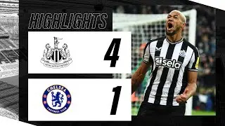 Newcastle United 4 Chelsea 1 | Premier League Highlights