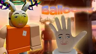 ОБЗОР ПЕРЧАТКИ BALLOONY В SLAP BATTLES! - | Slap Battles Roblox ( + Рубрика эксперементы! )